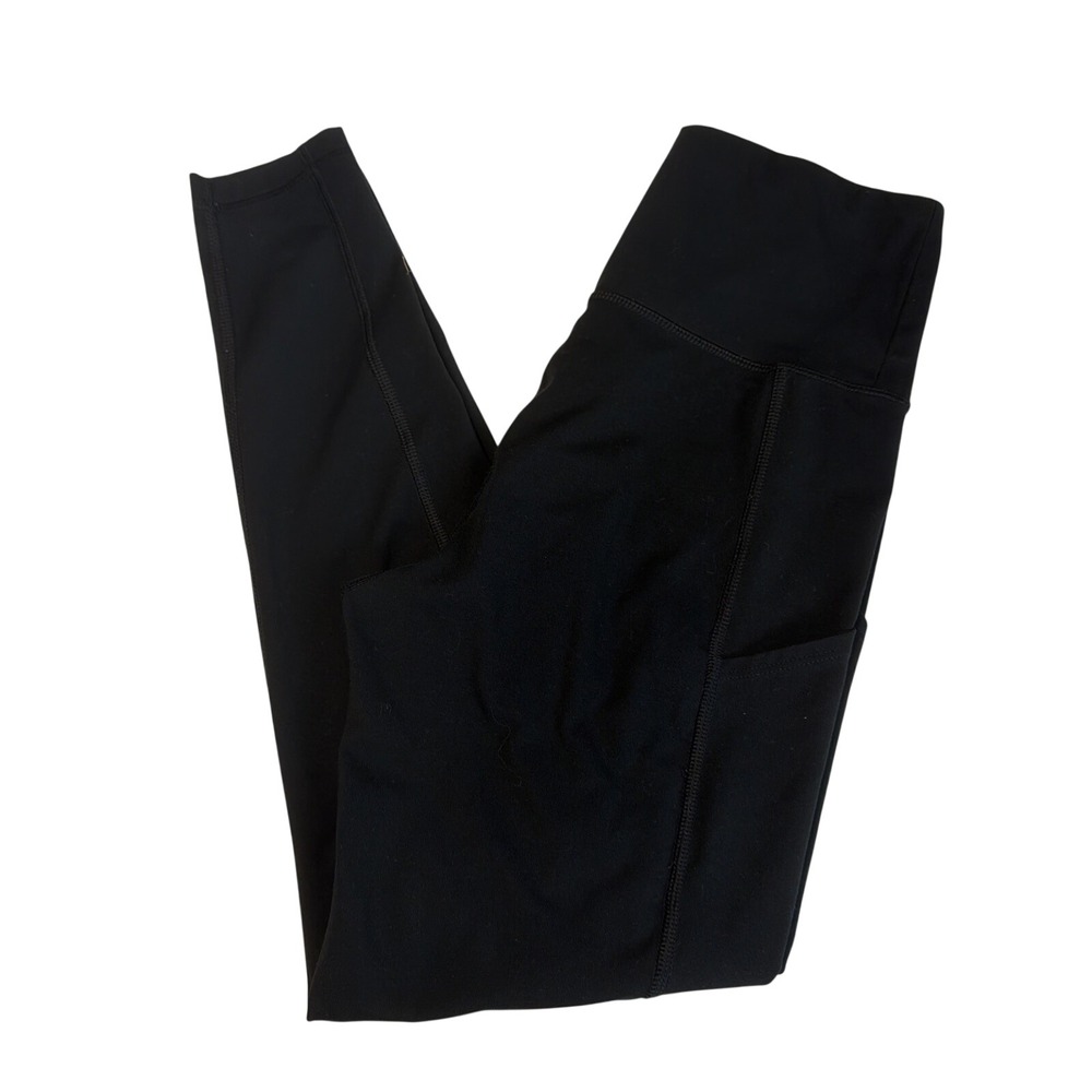 American Eagle The Everything Pocket Legging Women Size Medium Black Yoga Gym